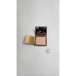 Marhill Lucite Mirrored Powder Compact Faux Mother Of Pearl 1940's Vintage #A4